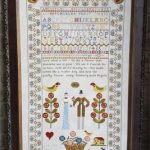 Love in the Garden - Samplers Not Fogotten