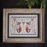 Mermaid Fraktur - Plum Street Samplers