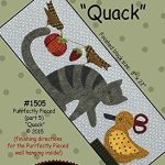 Purrfectly Pieced "Quack" - All Through the Night