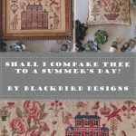 Shall I Compare Thee to a Summer's Day? - Blackbird Designs