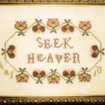 Seek Heaven - Cross Stitch Antiques