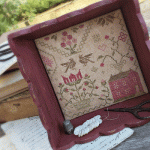 Quaker Sewing Tray - With Thy Needle and Thread