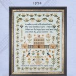 Charlotte Kingsley Griffin 1834 - Mill on the Floss Samplers