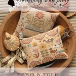 Farm & Folk Penny Cushions - Heartstring Samplery