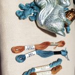 Marion Lang 37ct Corn Tassel Linen