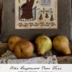 Olde Stuyvesant Pear Tree (with printed pear insert) - Primitive Hare