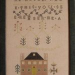 Liddy Rodes Sampler 1814 - Queenstown Sampler Designs