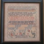 Elizabeth Borton 1834 - Queenstown Sampler Designs