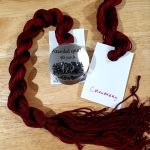 Classic Colorworks Belle Soie Silk Hank - 40 Yards - Cranberry
