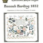 Hannah Harding 1832 - Queenstown Sampler Designs