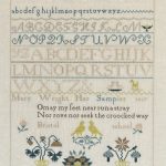 Mary Wright 1817 - Queenstown Sampler Designs