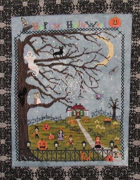 Haunted Hillside Farm - Praiseworthy Stitches