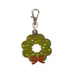 Home Town Holiday Wreath Happy Charm - Lori Holt