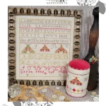 Sarah Reed 1838 and Pin Drum - Quaint Rose Needlearts