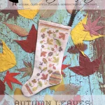 Autumn Leaves Stocking Ornament - Heartstring Samplery