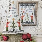 Eleventh Day of Christmas Sampler and Tree - Hello from Liz Mathews