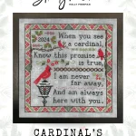 Cardinal's Promise - Stitchy Prose