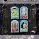 Out There Ornament Set - Heartstring Samplery