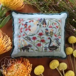Seasons of the Heart: Hearts For Pam - Blue Flower