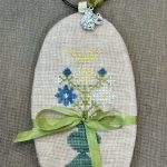 Mary Lee Floss Ornament 32 ct. - Sassafras Samplers