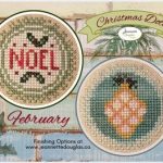 Christmas Dots February - Jeannette Douglas Designs