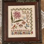 Floral Alphabet, ABC - Jeannette Douglas