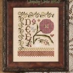 Floral Alphabet, DEF - Jeannette Douglas