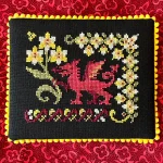 St. David's Dragon- Ink Circles