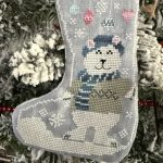 Stockings Series: Polar Bear- Romy's Creations