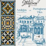 Azulejos or Portuguese Tiles- Stitchy Prose