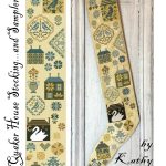 Quaker House Stocking and Sampler - Kathy Barrick