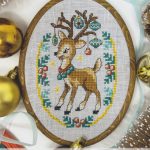 Winter Deer - Tiny Modernist