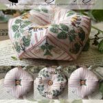 Sweet Melissa Biscornu - Heartstring Samplery