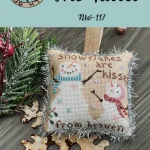 Snowflakes are Kisses - Annie Beez Folk Art