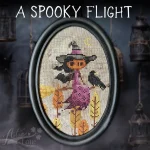 A Spooky Flight - Autumn Lane Stitchery