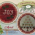Christmas Dots - April - Jeannette Douglas Designs