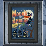 Moon's Out Broom's Out - Autumn Lane
