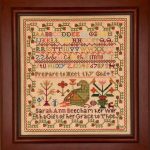 Sarah Ann Beecham - My Sister's Samplers