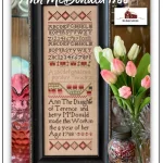 Ann McDonald 1788 - Red Barn Sampler
