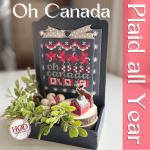 Plaid All Year - Oh Canada - Hands on Design