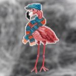 Fall Flamingo Ornament Kit - Mill Hill