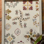 Falling Leaves Chart & Floss Kit - Mojo Stitches