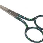 3 1/2" Scottish Green Handle Embroidery Scissors - Premax