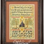 Forever Timeless Mourning Sampler - Stitchy Prose