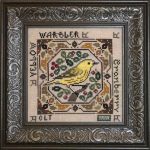 Birdie and Berries - Yellow Warbler - Tellin Emblem