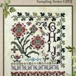 Floral Alphabet, GHIJ - Jeannette Douglas