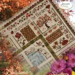 Autumn: Seasons in the Garden with Embellishment Pack - Jeannette Douglas
