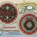 Christmas Dots - September - Jeannette Douglas Designs