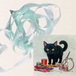 Finishing for a Cause: Silk Ribbon - Herschel's Helpers