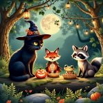 Herschel's Halloween Party Needle Minder - Sassafras Samplers